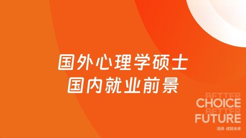国外心理学硕士回国就业前景解析 聚焦教育咨询领域的机遇与挑战